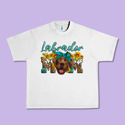 Labrador Mom Urban Heavy Tee Designed By Artiststas