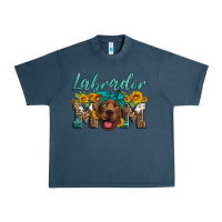 Midnight Navy labrador mom Urban Heavy Tee - Artiststas