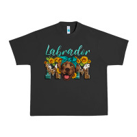 Pigment Black labrador mom Urban Heavy Tee - Artiststas