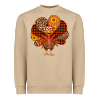 Mushroom thanksgiving turkey Heavyweight Sweatshirt - AdoDesignShop
