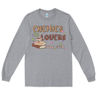 Heather Grey enemies to lovers book club Long Sleeve Tee - MaliasSmallBusiness
