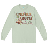 Matcha enemies to lovers book club Long Sleeve Tee - MaliasSmallBusiness