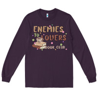 Plum enemies to lovers book club Long Sleeve Tee - MaliasSmallBusiness