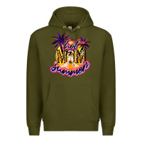 Army Green Hot Mom summer Premium Hoodie - NancyCooperArtShop