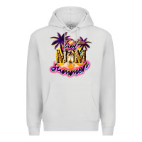 Dove Grey Hot Mom summer Premium Hoodie - NancyCooperArtShop