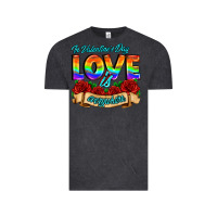 Vintage Black in valentines day love is everywhere Vintage Tee - AdoDesignShop
