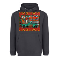 Smoke merry christmas farm truck tumbler Heavyweight Hoodie - Jasminsmagicworld