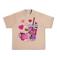 Valentines Day Heart Coffe Urban Heavy Tee | Teevron