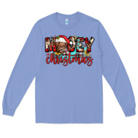 Colony Blue mooey christmas sunflower Long Sleeve Tee - JahusDesignShop