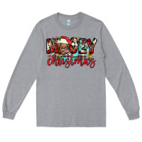 Heather Grey mooey christmas sunflower Long Sleeve Tee - JahusDesignShop