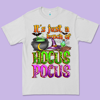 It's Just A Bunch Of Hocus Pocus Premium Tee Designed By Zillion Design Studio
