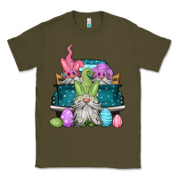 Army Green easter gnomes farm truck Classic Tee - Jasminsmagicworld