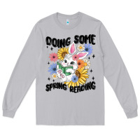 Moon Dust doing some spring reading Long Sleeve Tee - MaliasSmallBusiness