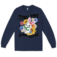 Navy doing some spring reading Long Sleeve Tee - MaliasSmallBusiness