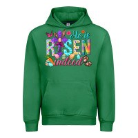 Emerald He is risen indeed Happy Easter Day Urban Hoodie - HowdyJamesFarm