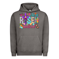 Pigment Tornado He is risen indeed Happy Easter Day Urban Hoodie - HowdyJamesFarm