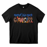 Black american cowgirl Heavy Core Tee - Zillion Design Studio