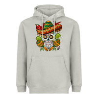 Moon Dust sombrero skull Heavyweight Hoodie - BarkalooDesign