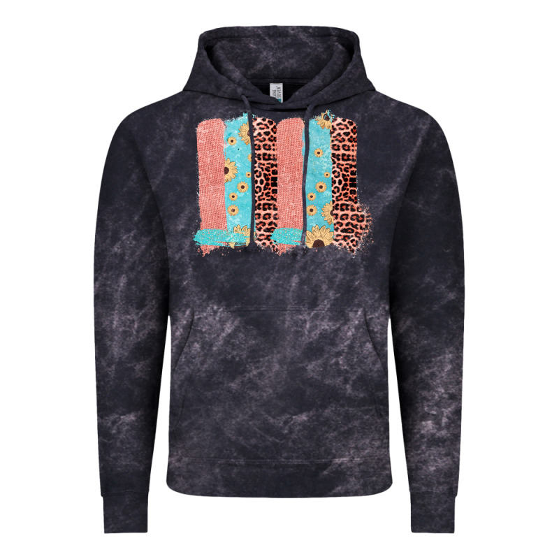 Sunflower Leopard Jute Pattern Brushstrokes Vintage Hoodie by Bettercallsaul | Teevron