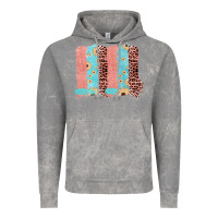 Cloud Rock Sunflower Leopard Jute Pattern Brushstrokes Vintage Hoodie - Bettercallsaul