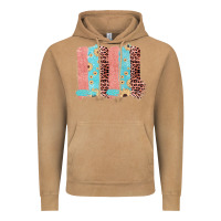 Vintage Camel Sunflower Leopard Jute Pattern Brushstrokes Vintage Hoodie - Bettercallsaul