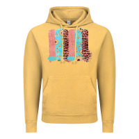 Vintage Mustard Sunflower Leopard Jute Pattern Brushstrokes Vintage Hoodie - Bettercallsaul
