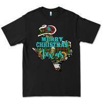 Black merry christmas texas Premium Tee - RanaPortraitStore