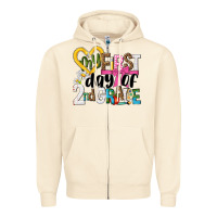 Sandshell my first day of 2nd grade Zipper Hoodie - NancyCooperArtShop