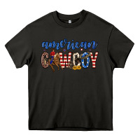 Asphalt American cowboy Heavy Core Tee - Zillion Design Studio
