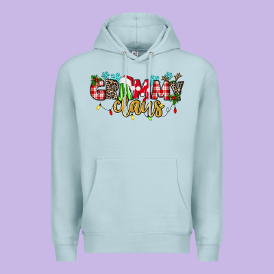 Grammy Claus Premium Hoodie Designed By Texasbilliewilder