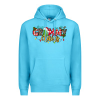 Ocean Blue Grammy Claus Premium Hoodie - texasbilliewilder