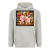 Moon Dust Christmas pigs tumbler Heavyweight Hoodie - Jasminsmagicworld