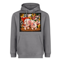 Storm Christmas pigs tumbler Heavyweight Hoodie - Jasminsmagicworld