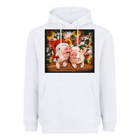 White Christmas pigs tumbler Heavyweight Hoodie - Jasminsmagicworld