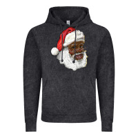 Vintage Black african american santa Vintage Hoodie - RanaPortraitStore