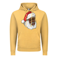 Vintage Mustard african american santa Vintage Hoodie - RanaPortraitStore