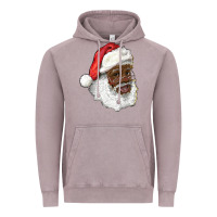 Vintage Zinc african american santa Vintage Hoodie - RanaPortraitStore