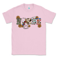 Bubblegum Pink western nurse Classic Tee - BarkalooDesign