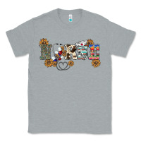 Heather Grey western nurse Classic Tee - BarkalooDesign