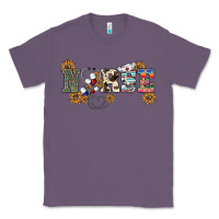 Lavender western nurse Classic Tee - BarkalooDesign