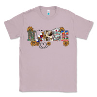 Lilac western nurse Classic Tee - BarkalooDesign