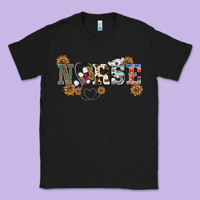 Western Nurse Classic Tee Designed By Barkaloodesign