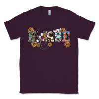 Plum western nurse Classic Tee - BarkalooDesign