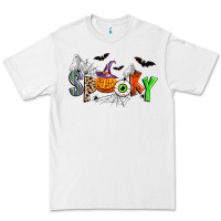 White halloween spooky Premium Tee - Zillion Design Studio