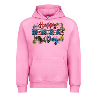Fuchsia Pink Happy memorial day 4th of july Urban Hoodie - CowGirlArtShop