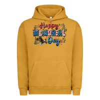Pigment Peanut Butter Happy memorial day 4th of july Urban Hoodie - CowGirlArtShop