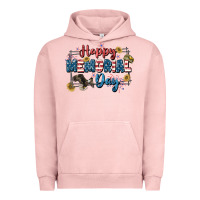 Pigment Salmon Happy memorial day 4th of july Urban Hoodie - CowGirlArtShop