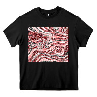 Black pinky leopard and cowhide valentine's day Heavy Core Tee - RanaPortraitStore