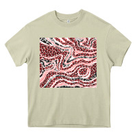 Mossy pinky leopard and cowhide valentine's day Heavy Core Tee - RanaPortraitStore