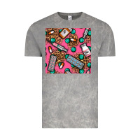 Cloud Rock Medicines And Pills Seamless Pattern Vintage Tee - BundleAndBundleShop